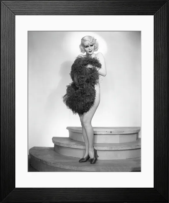 Framed Print : Broadway showgirl and burlesque queen Marion Martin, ca. early 1930s