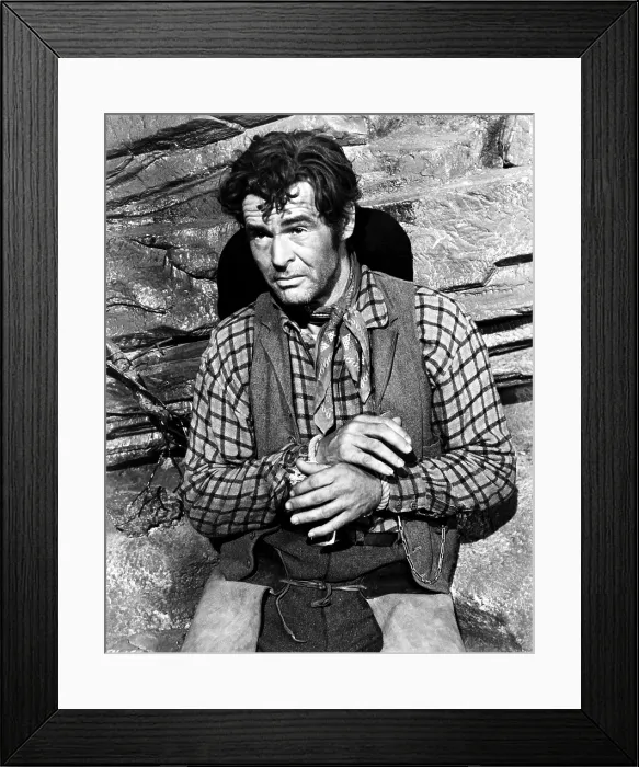 Framed Print : THE NAKED SPUR, Robert Ryan, 1953