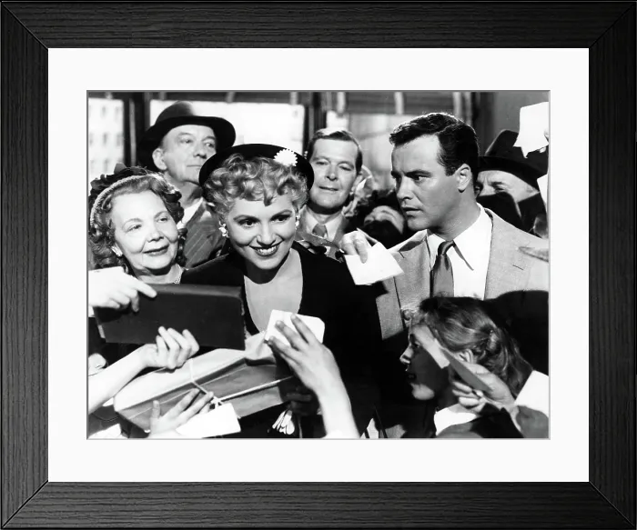 Framed Print : IT SHOULD HAPPEN TO YOU, Judy Holliday, Jack Lemmon, 1954