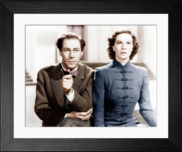 Framed Print : MAJOR BARBARA, from left: Rex Harrison, Wendy Hiller, 1941 Framed Print : MAJOR BARBARA, from left: Rex Harrison, Wendy Hiller, 1941
