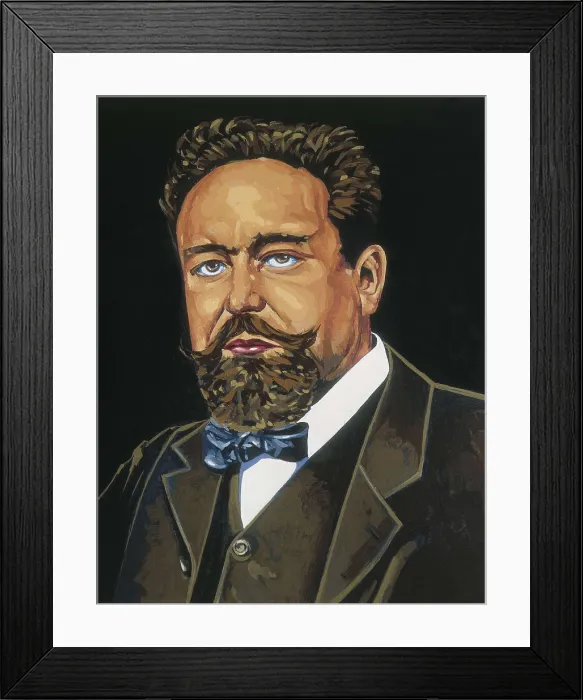 Framed Print : ALBENIZ, Isaac (1860-1909). Portrait of Isaac Albniz. Watercolour. SPAIN. Madrid. Albeniz Foundation. AISA / Everett Collection**US SALES ONLY**