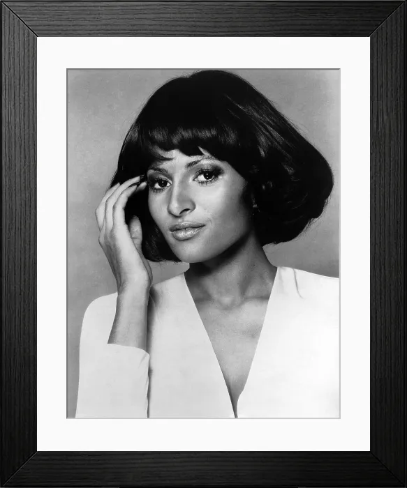 Framed Print : Pam Grier, ca. mid-1970s Framed Print : Pam Grier, ca. mid-1970s