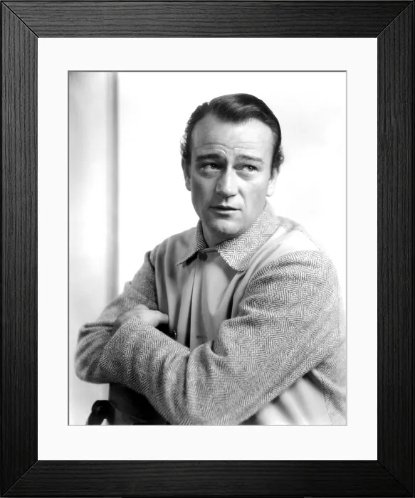 Framed Print : John Wayne, ca. late 1940s Framed Print : John Wayne, ca. late 1940s