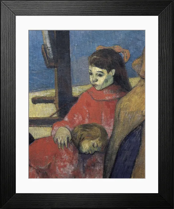 Framed Print : GAUGUIN, Paul (1848-1903). The Schuffenecker Family, or Schuffenecker's Studio. 1889 Framed Print : GAUGUIN, Paul (1848-1903). The Schuffenecker Family, or Schuffenecker's Studio. 1889