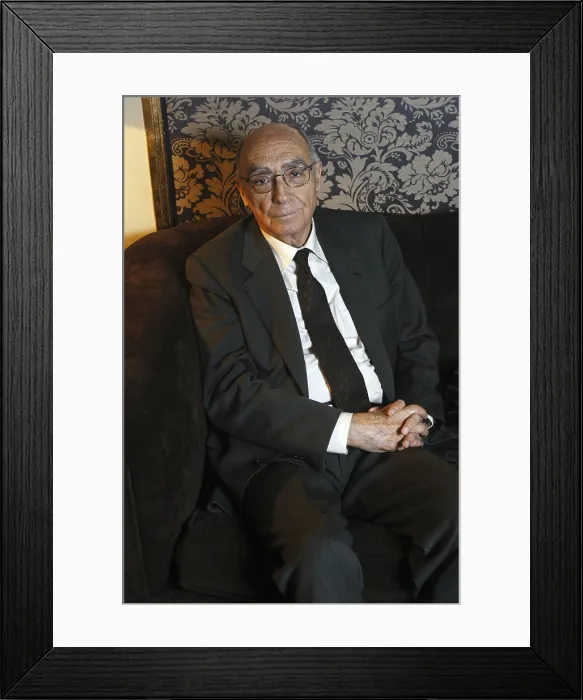 Framed Print : SARAMAGOJos (1922). Writer. 2004. Oscar Elias / AISA / Everett Collection (184195)**US SALES ONLY**