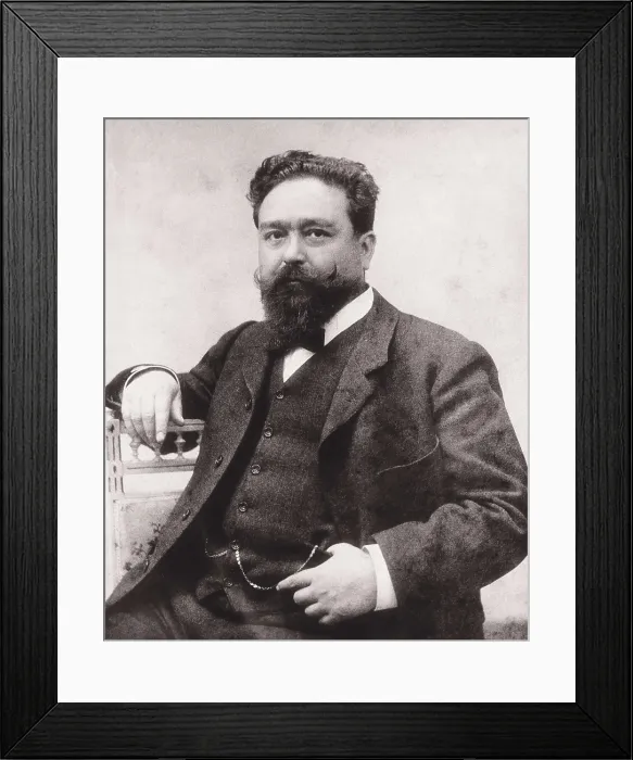 Framed Print : ALBENIZ, Isaac (1860-1909). Portrait of Isaac Albeniz in 1886. SPAIN. Madrid. Albeniz Foundation. AISA / Everett Collection**US SALES ONLY** Framed Print : ALBENIZ, Isaac (1860-1909). Portrait of Isaac Albeniz in 1886. SPAIN. Madrid. Albeniz Foundation. AISA / Everett Collection**US SALES ONLY**