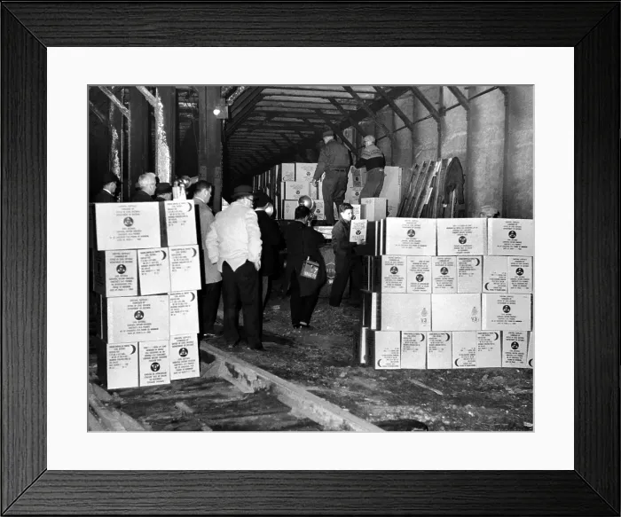 Framed Print : Abandoned tunnels provide emergency storage. The U.S Framed Print : Abandoned tunnels provide emergency storage. The U.S