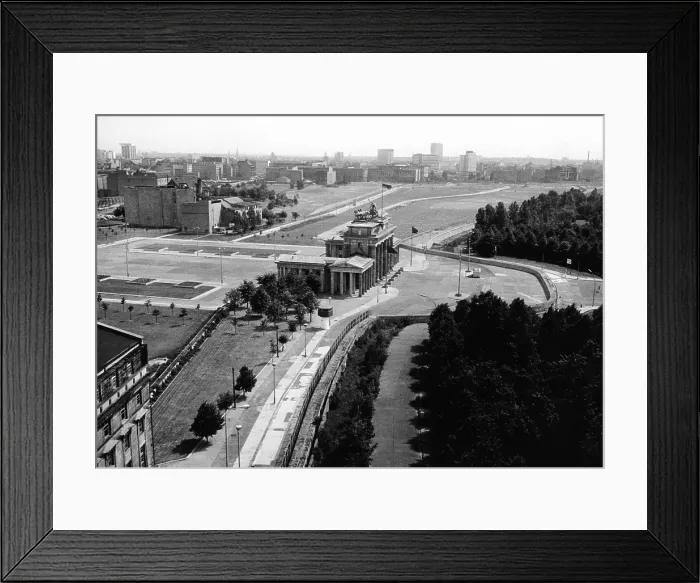Framed Print : Aerial view of Brandenburg Gate, where the Berlin Wall forms a loop. East Berlin stretches into the distance. Aug. 6, 1969. (CSU_ALPHA_1680) CSU Archives / Everett Collection Framed Print : Aerial view of Brandenburg Gate, where the Berlin Wall forms a loop. East Berlin stretches into the distance. Aug. 6, 1969. (CSU_ALPHA_1680) CSU Archives / Everett Collection