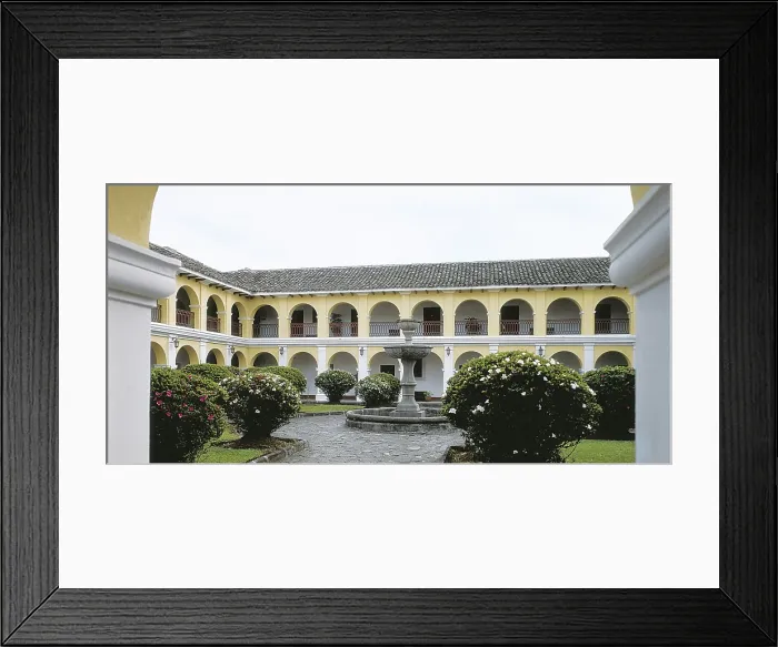 Framed Print : COLOMBIA. CAUCA. Popayn. Cloister of the convent of San Francisco. AISA / Everett Collection**US SALES ONLY** Framed Print : COLOMBIA. CAUCA. Popayn. Cloister of the convent of San Francisco. AISA / Everett Collection**US SALES ONLY**
