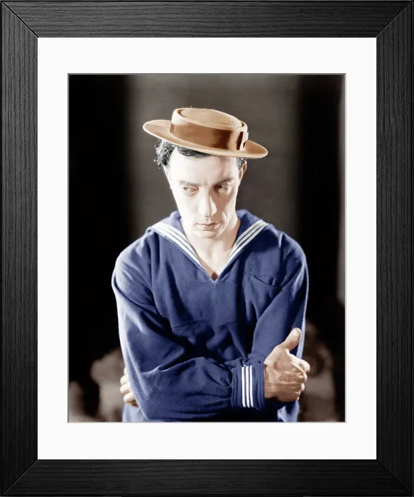 Framed Print : THE NAVIGATOR, Buster Keaton, 1924 Framed Print : THE NAVIGATOR, Buster Keaton, 1924