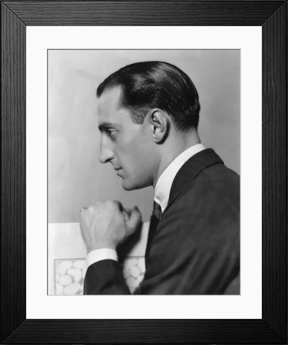 Framed Print : THE SWAN, Basil Rathbone, Cort Theater, New York, 1923-1924 Framed Print : THE SWAN, Basil Rathbone, Cort Theater, New York, 1923-1924