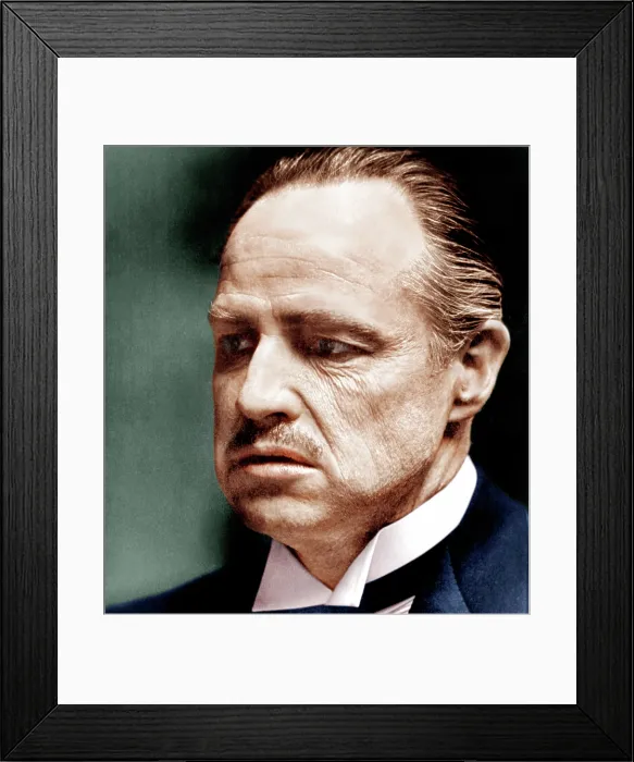 Framed Print : THE GODFATHER, Marlon Brando, 1972