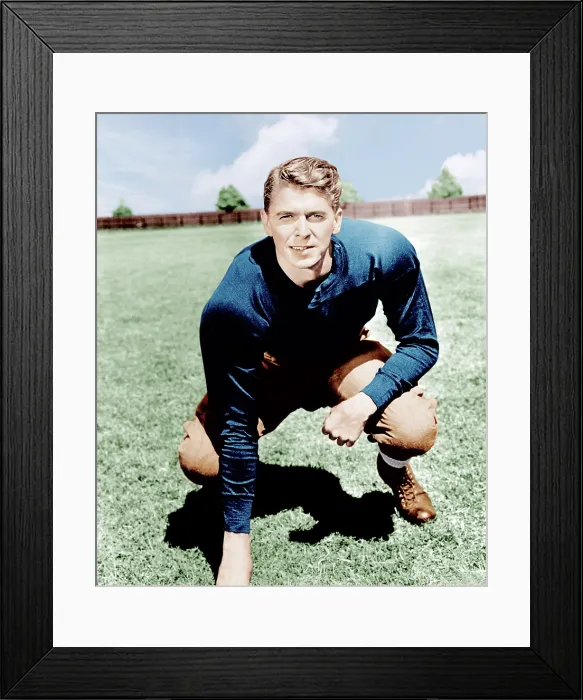 Framed Print : KNUTE ROCKNE ALL AMERICAN, Ronald Reagan, 1940