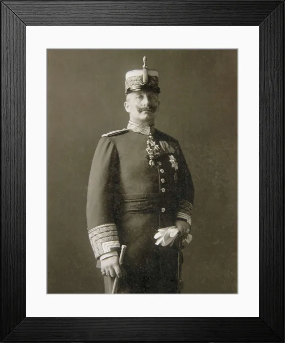 Framed Print : WILLIAM II of Germany (1859-1941). AISA / Everett Collection**US SALES ONLY**
