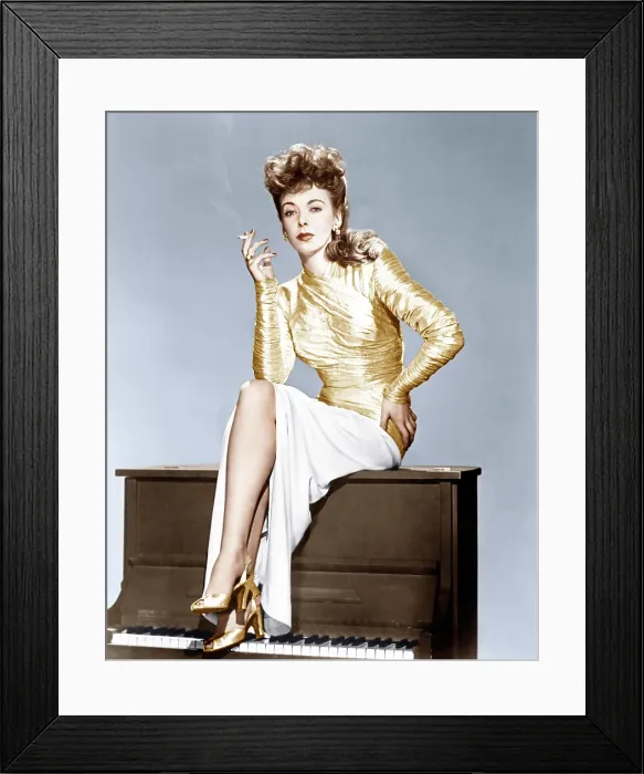 Framed Print : THE MAN I LOVE, Ida Lupino, 1947