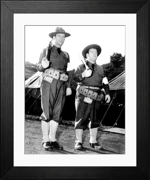 Framed Print : BUCK PRIVATES, Bud Abbott, Lou Costello [Abbott and Costello], 1941