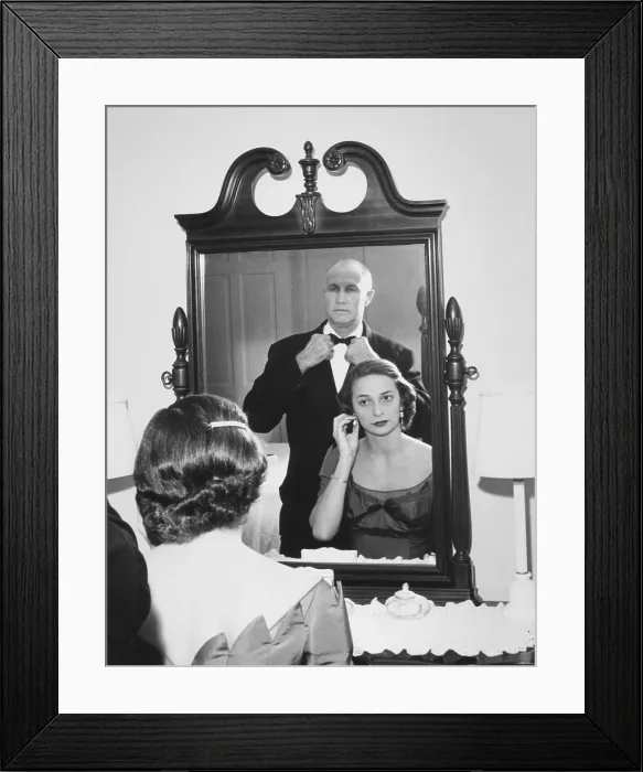 Framed Print : Sen. Elect Strom Thurmond with his first wife Jean Crouch Thurmond, Nov. 30, 1954. Thurmond, won the South Carolina Senate seat through a write-in voters campaign