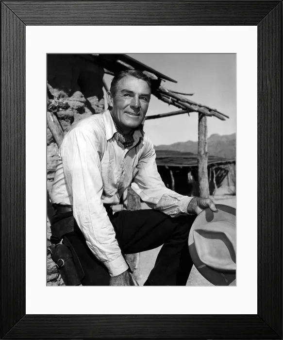 Framed Print : BUCHANAN RIDES ALONE, Randolph Scott, 1958