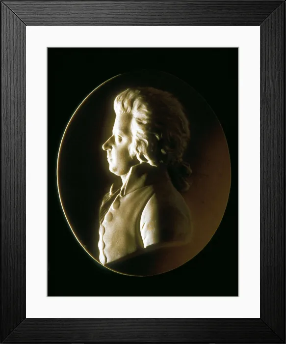 Framed Print : MOZART, Wolfgang Amadeus (1756-1791). Sculpture. AISA / Everett Collection**US SALES ONLY**
