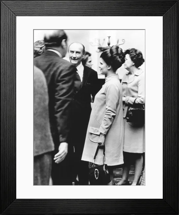 Framed Print : Senator Strom Thurmond and his pregnant wife, Nancy. Jan. 21, 1971. She was 44 year younger than the widowed Republican from South Carolina Framed Print : Senator Strom Thurmond and his pregnant wife, Nancy. Jan. 21, 1971. She was 44 year younger than the widowed Republican from South Carolina