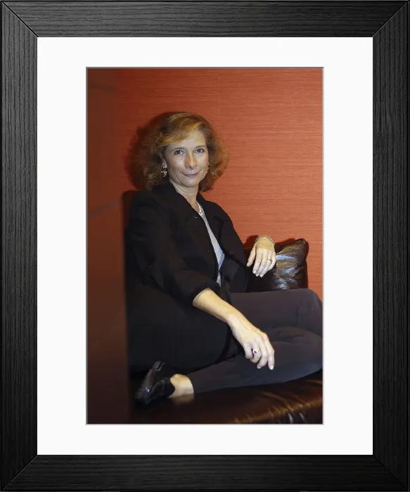 Framed Print : LAPIERREAlexandra. Writer. 2006. Oscar Elias / AISA / Everett Collection (184550)**US SALES ONLY**