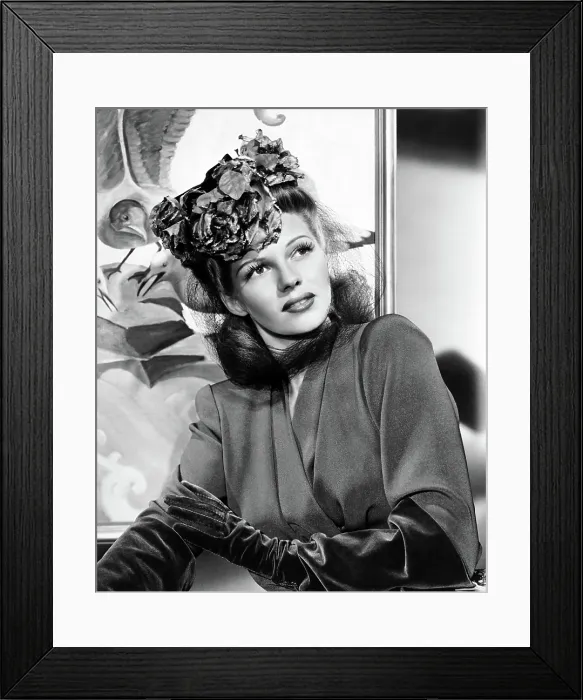 Framed Print : Rita Hayworth, ca. 1940s