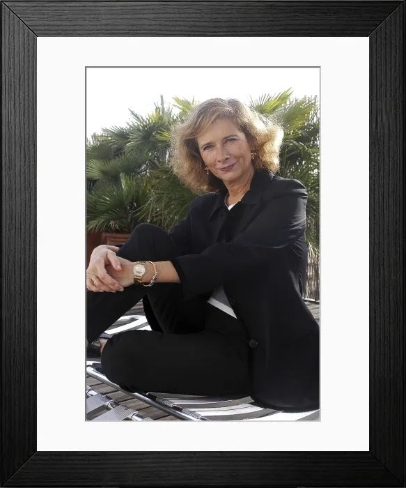 Framed Print : LAPIERREAlexandra. Writer. 2006. Oscar Elias / AISA / Everett Collection (184548)**US SALES ONLY**