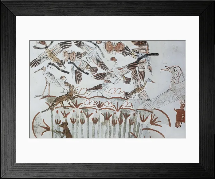 Framed Print : Tomb of Menna. EGYPT. Dayr al-Bahri. Valley of the Nobles. Tomb of Menna. Hunting scene. Egyptian art. New Kingdom. Painting. AISA / Everett Collection**US SALES ONLY** Framed Print : Tomb of Menna. EGYPT. Dayr al-Bahri. Valley of the Nobles. Tomb of Menna. Hunting scene. Egyptian art. New Kingdom. Painting. AISA / Everett Collection**US SALES ONLY**