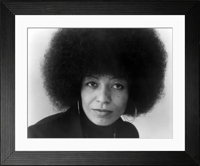 Framed Print : Angela Davis in 1975. Courtesy: CSU Archives / Everett Collection Framed Print : Angela Davis in 1975. Courtesy: CSU Archives / Everett Collection