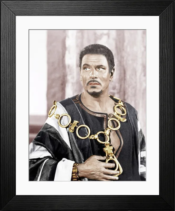 Framed Print : OTHELLO, Laurence Olivier, 1965