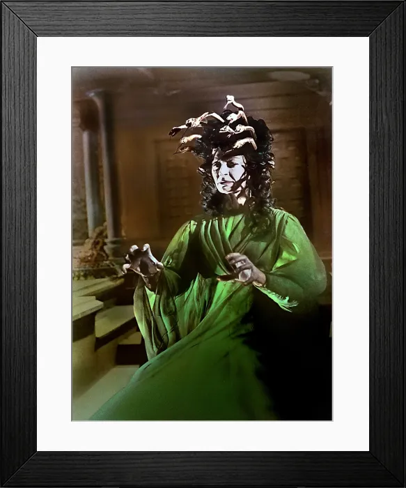 Framed Print : THE GORGON, Prudence Hyman, 1964 Framed Print : THE GORGON, Prudence Hyman, 1964