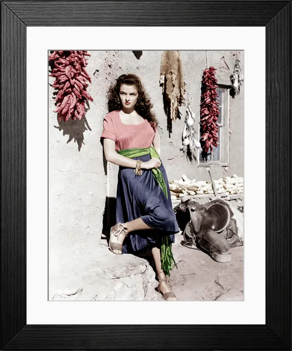 Framed Print : THE OUTLAW, Jane Russell, 1943