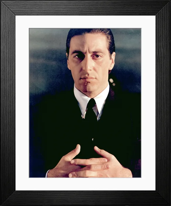 Framed Print : THE GODFATHER: PART II, Al Pacino, 1974. (c)Paramount. Courtesy: Everett Collection