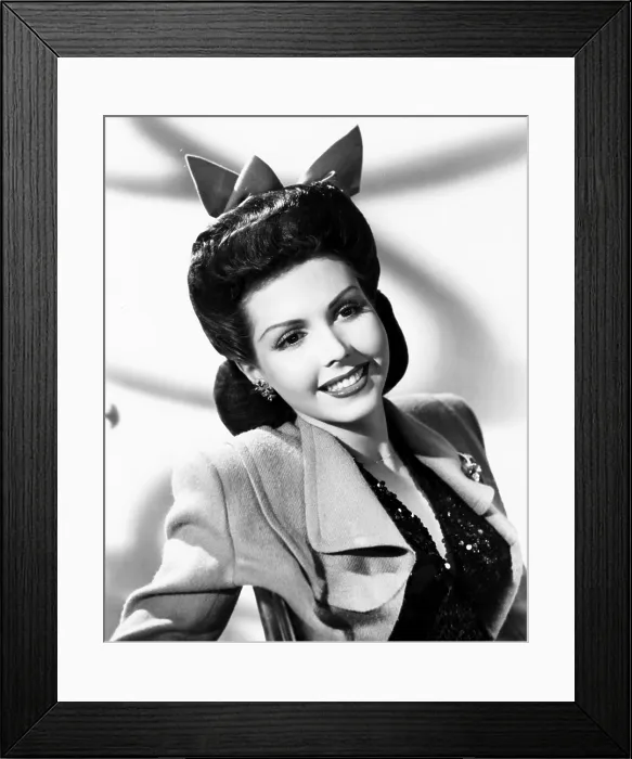 Framed Print : CAROLINA BLUES, Ann Miller, 1944 Framed Print : CAROLINA BLUES, Ann Miller, 1944