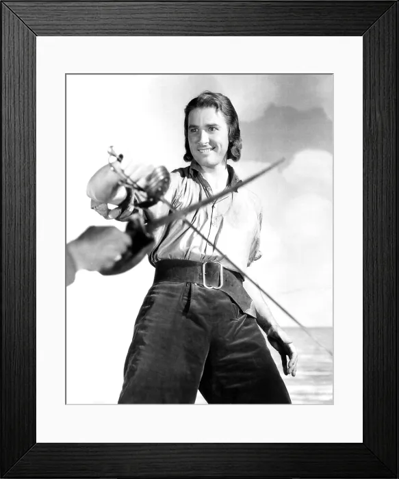 Framed Print : CAPTAIN BLOOD, Errol Flynn, 1935