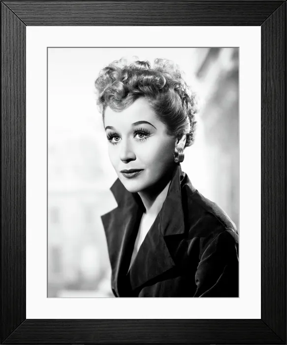 Framed Print : CALLING BULLDOG DRUMMOND, Margaret Leighton, 1951