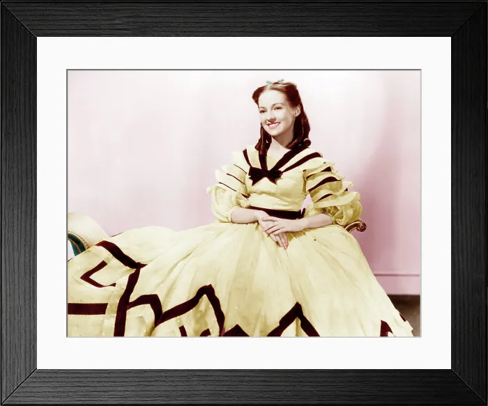 Framed Print : GONE WITH THE WIND, Evelyn Keyes, 1939