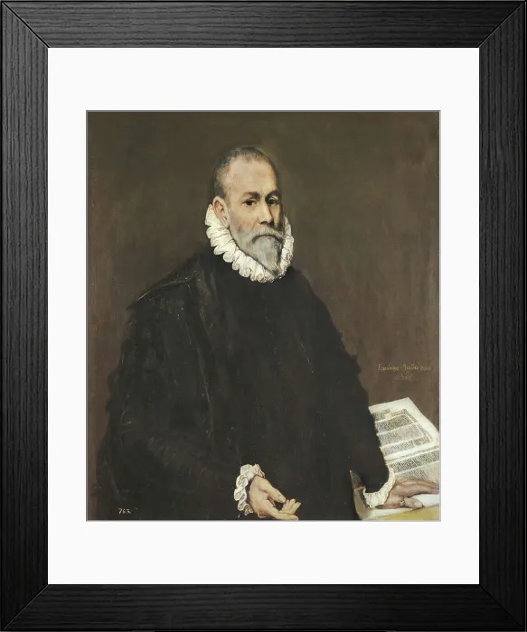 Framed Print : Greco, Domnikos Theotokpoulos, called El (1541-1614). Doctor Rodrigo de la Fuente 1577 - 1584. 1577 - 1584. Mannerism art. Oil on canvas. SPAIN. Madrid. Prado Museum Framed Print : Greco, Domnikos Theotokpoulos, called El (1541-1614). Doctor Rodrigo de la Fuente 1577 - 1584. 1577 - 1584. Mannerism art. Oil on canvas. SPAIN. Madrid. Prado Museum