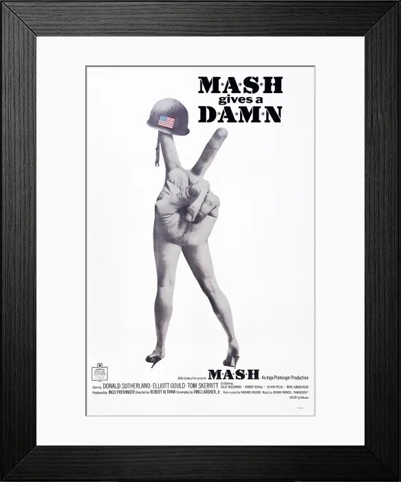 Framed Print : M*A*S*H, (aka MASH), US poster art, 1970. TM and Copyright 20th Century Fox Film Corp. All rights reserved / Courtesy: Everett Collection Framed Print : M*A*S*H, (aka MASH), US poster art, 1970. TM and Copyright 20th Century Fox Film Corp. All rights reserved / Courtesy: Everett Collection