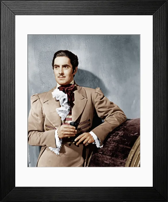 Framed Print : THE MARK OF ZORRO, Tyrone Power, 1940. 20th Century-Fox Film Corporation, TM & Copyright / courtesy Everett Collection