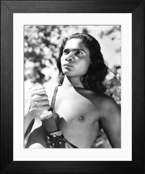 Framed Print : JUNGLE BOOK, Sabu, 1942
