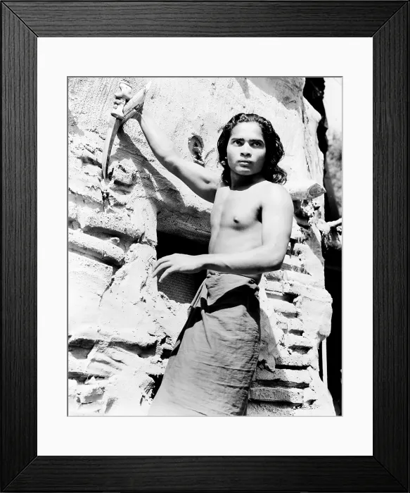 Framed Print : JUNGLE BOOK, Sabu, 1942
