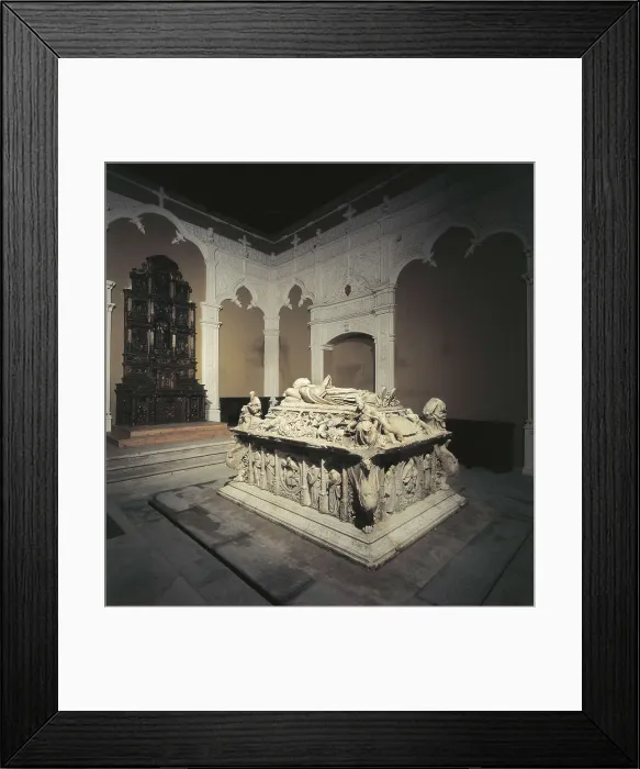 Framed Print : ORDOEZ, Bartolom (1490-1520); FANCELLI, Domenico (1469-1519). Sepulchre of Cardinal Cisneros. 1518-1520. SPAIN. Alcal de Henares. Church of San Ildefonso. Saint Ildefonso Chapel Framed Print : ORDOEZ, Bartolom (1490-1520); FANCELLI, Domenico (1469-1519). Sepulchre of Cardinal Cisneros. 1518-1520. SPAIN. Alcal de Henares. Church of San Ildefonso. Saint Ildefonso Chapel