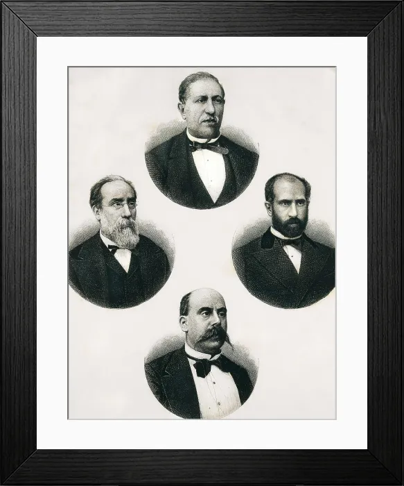 Framed Print : Spain. First Republic (1873-1874)