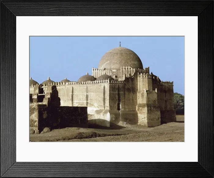Framed Print : Great Mosque of Zabid. ca. 820-13th c. YEMEN. AL HUDAYDAH. Zabid. Abbasid art. Architecture. AISA / Everett Collection**US SALES ONLY**
