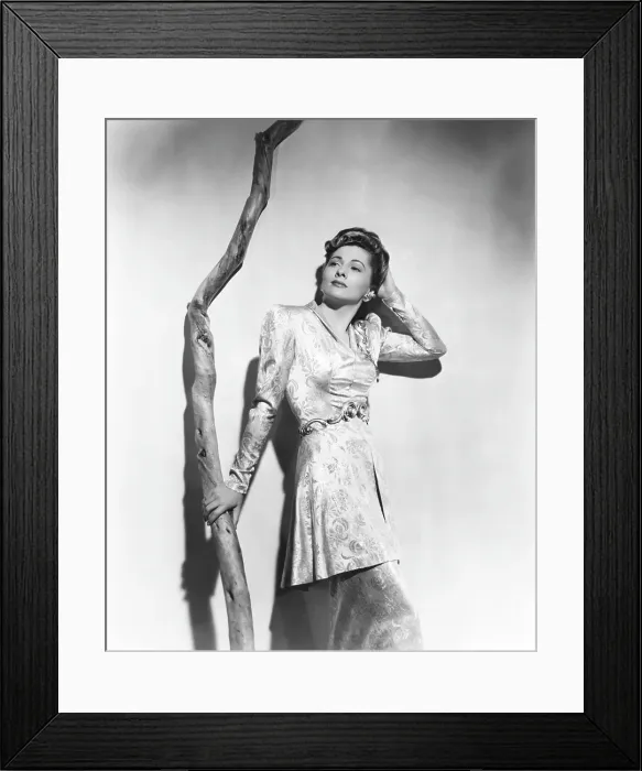 Framed Print : THE AFFAIRS OF SUSAN, Joan Fontaine, 1945