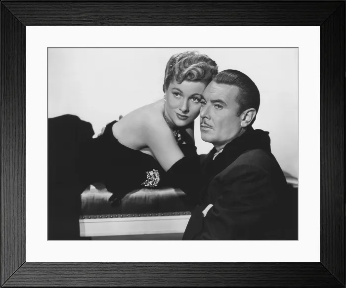 Framed Print : THE AFFAIRS OF SUSAN, from left: Joan Fontaine, George Brent, 1945 Framed Print : THE AFFAIRS OF SUSAN, from left: Joan Fontaine, George Brent, 1945