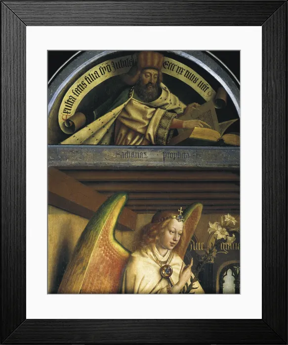 Framed Print : EYCK, Jan van (1390-1441); EYCK, Hubert van (1370-1426). The Ghent Altarpiece or Adoration of the Mystic Lamb. 1425-1432. BELGIUM. Ghent. Saint Bavo Cathedral Framed Print : EYCK, Jan van (1390-1441); EYCK, Hubert van (1370-1426). The Ghent Altarpiece or Adoration of the Mystic Lamb. 1425-1432. BELGIUM. Ghent. Saint Bavo Cathedral