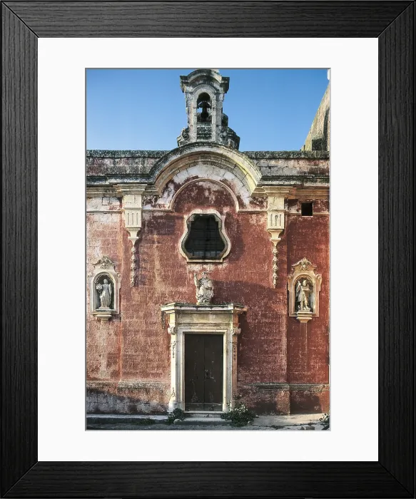 Framed Print : ITALY. PUGLIA. BARI. Monopoli. Fortified Palace of Masseria Spina (16th c.). Renaissance art. Cinquecento. AISA / Everett Collection**US SALES ONLY**