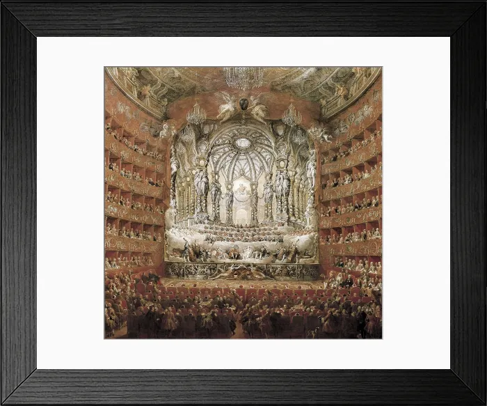 Framed Print : AISA / Everett Collection PANNINI, Giovanni Paolo (1691-1765)